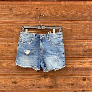 Pilcro Cut-Off Denim Shorts